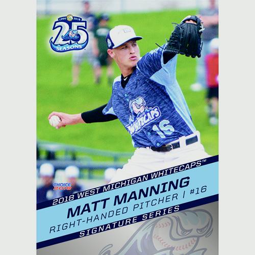 West Michigan Whitecaps 2018 Team Card Set