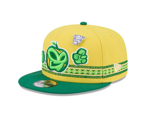 Fort Wayne Manzanas Luchadoras 2025 9FIFTY Yellow Snapback Cap