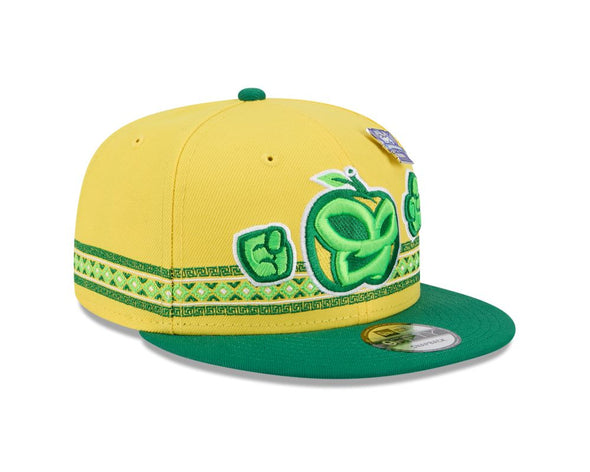 Fort Wayne Manzanas Luchadoras 2025 9FIFTY Yellow Snapback Cap