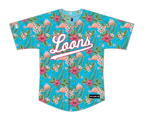 Great Lakes Loons Adult Margaritaville Replica Jerseys