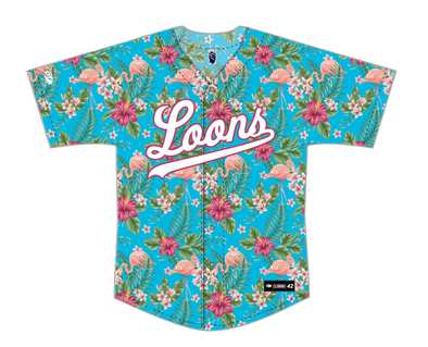 Great Lakes Loons Adult Margaritaville Replica Jerseys