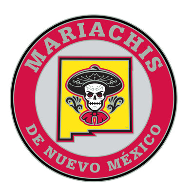 Albuquerque Isotopes Lapel Pin-Mariachis Circle Sleeve