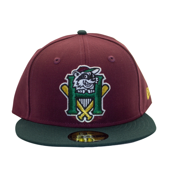 59Fifty Retro Home Legacy Fitted Cap | Maroon/Green