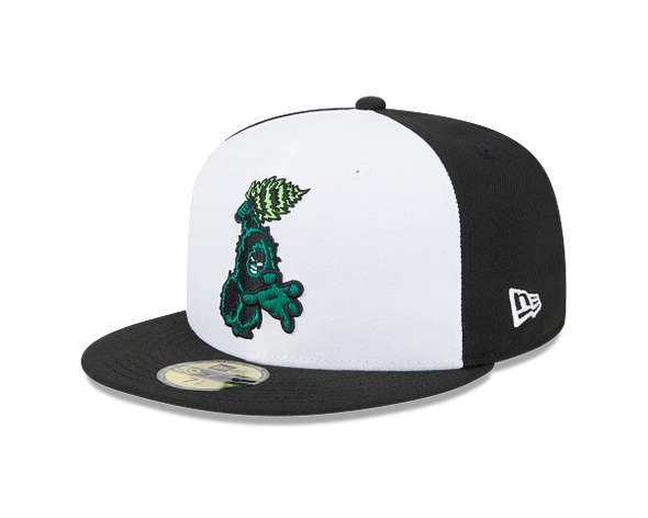 Eugene Emeralds New Era Marvel's Defenders of the Diamond 2024 On-Field 59FIFTY Cap