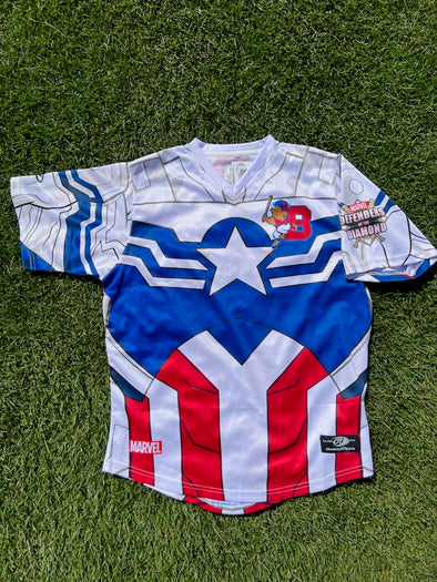 Buffalo Bisons Marvel America Replica Jersey