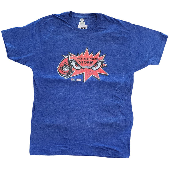 Lake Elsinore Storm Marvel Burst Adult Tee
