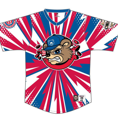 South Bend Cubs Official Game Worn Marvel's Defenders of the Diamond Theme Night Jersey