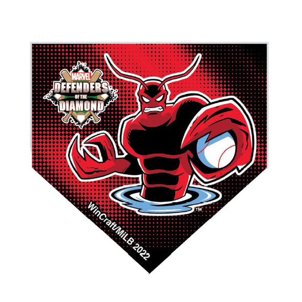 Hickory Crawdads Wincraft Marvel's Defenders of the Diamond Collector's Pin