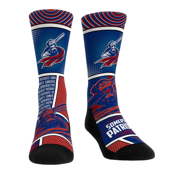 Adult Somerset Patriots Marvel's Defenders of the Diamond Super Hero Socks