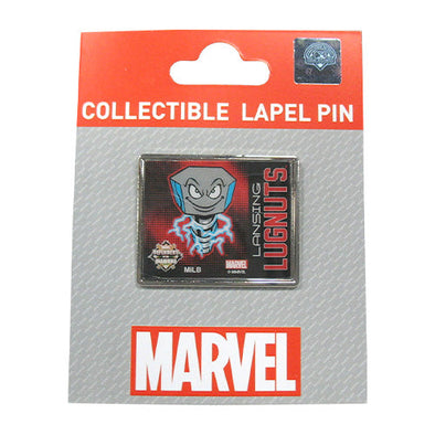 Lansing Lugnuts "Marvelized" Lapel Pin