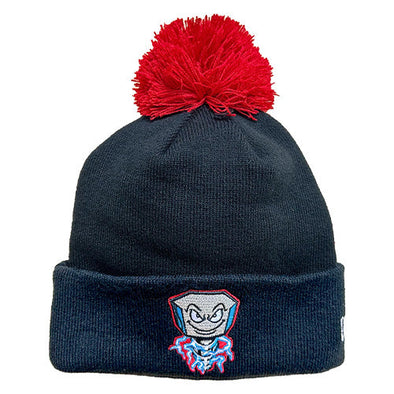 Lansing Lugnuts Marvel’s Defenders of the Diamond New Era Pom Knit Beanie