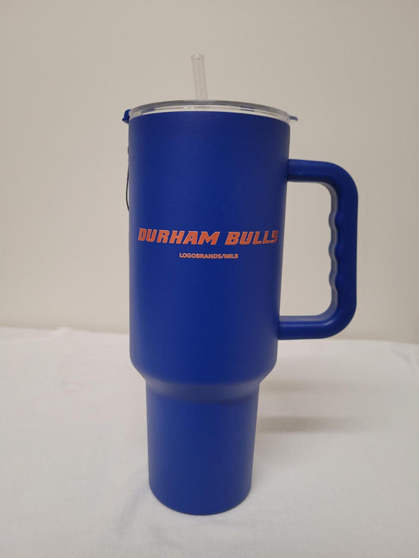 Durham Bulls 40oz Flipside Powder Coated Tumbler