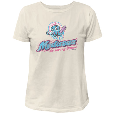 Medusas Retro Brand Ladies White Tee Copa