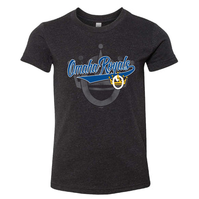 Omaha Storm Chasers Bimm Ridder Men's Anthony Omaha Royals Premium Heathered Tee