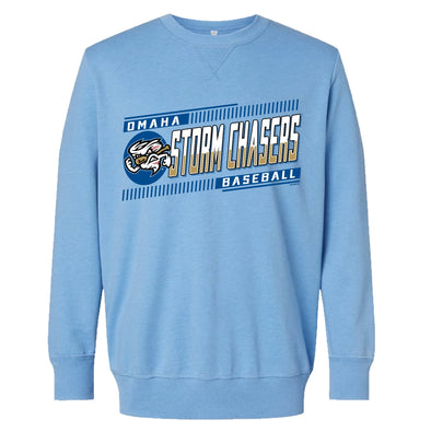Omaha Storm Chasers Bimm Ridder Men's Eddie Crewneck Vintage Wash Sweatshirt