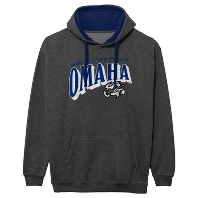 Omaha Storm Chasers L2 Brands Men's Essentials Colorblock 2.0 Hoodie