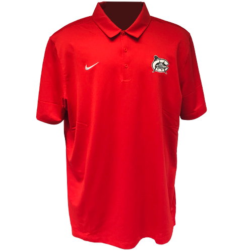 Carolina Mudcats Red Nike Dry Franchise Polo