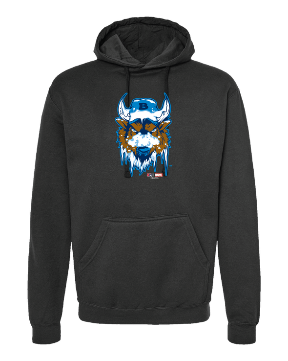 Buffalo Bisons Marvel's Defenders of the Diamond Black Primary Hoodie