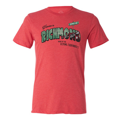 Richmond Flying Squirrels Postcard Tee