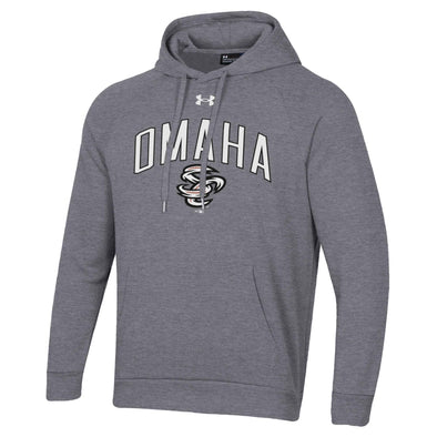 Omaha Storm Chasers Under Armour Men's Rival Fleece Hoodie