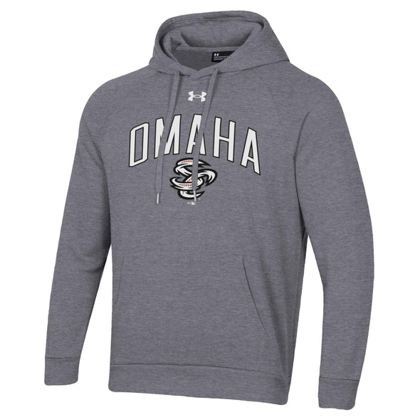 Omaha Storm Chasers Under Armour Men's Rival Fleece Hoodie