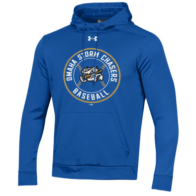 Omaha Storm Chasers Men's Under Armour Royal Armour Fleece Hoodie