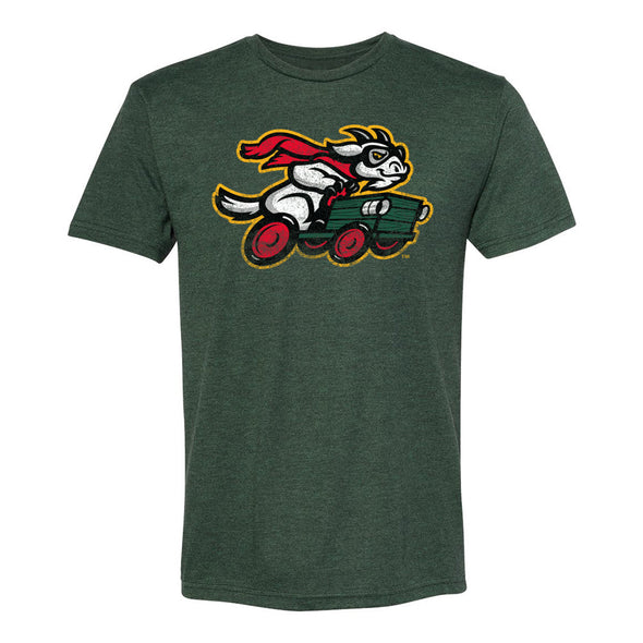 Hickory Crawdads 108 Stitches Hickory Goat-Karts Black Forest Tee