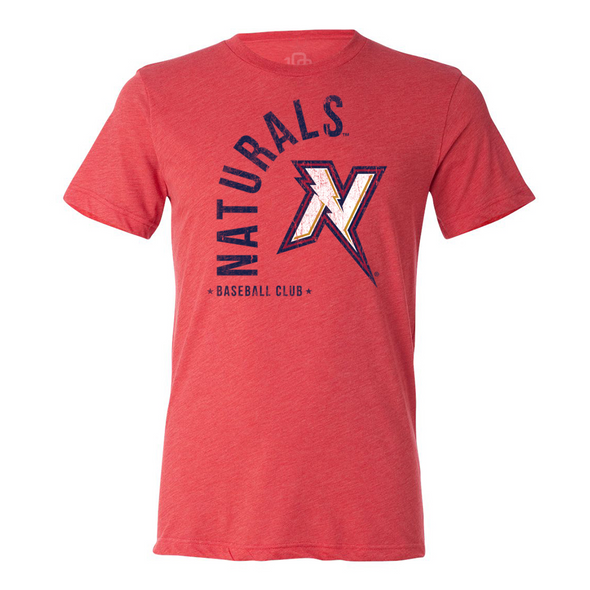 NWA Naturals Wrap Red Tee