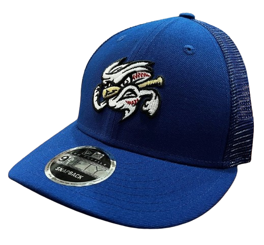 Omaha Storm Chasers New Era 950 Evergreen Low Profile Royal Vortex Mesh Cap