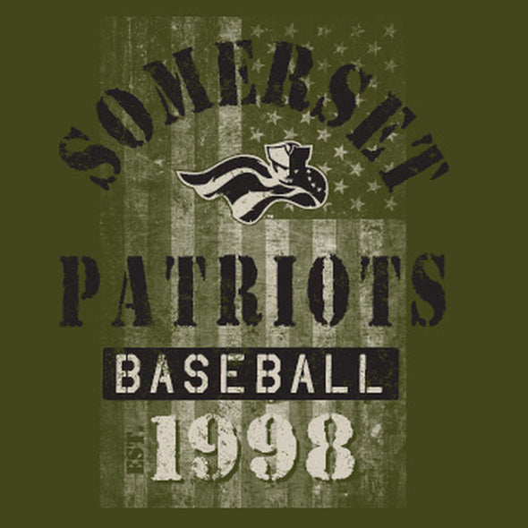 Somerset Patriots Adult 2025 Armed Forces Short Sleeve Tee