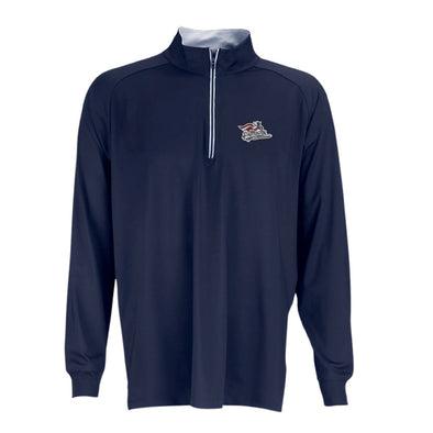 Somerset Patriots Greg Norman Play Dry Quarter Zip Performance Mock