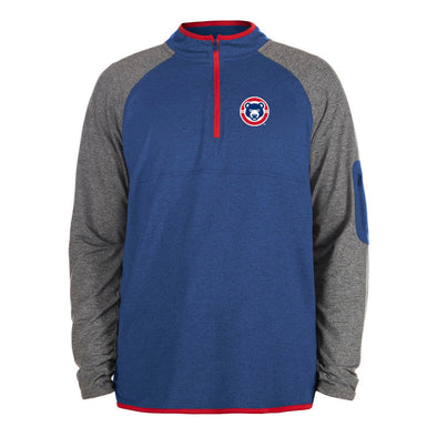 South Bend Cubs New Era Men's Spade 1/4 zip