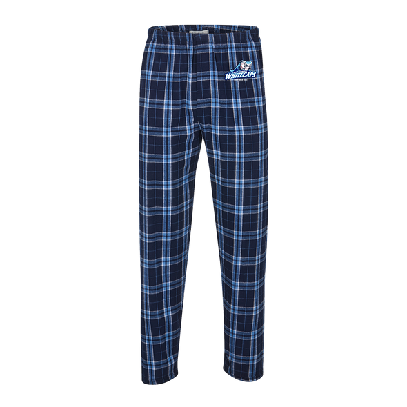 West Michigan Whitecaps Boxercraft Flannel Navy/Columbia Pants