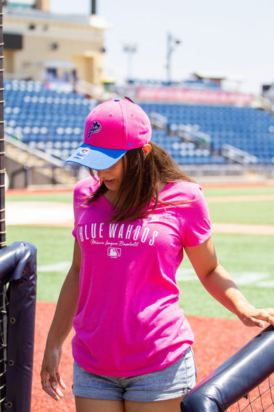 Pensacola Blue Wahoos Pink Womens Shirt