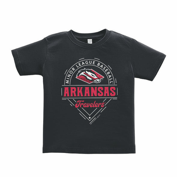 Arkansas Travelers Soft as a Grape "Diamond Horse" Toddler Tee