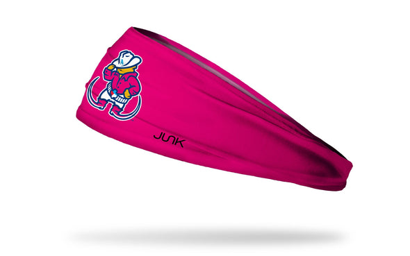 Amarillo Sod Poodles JUNK Fuchsia Pointy Boots Dance Headband