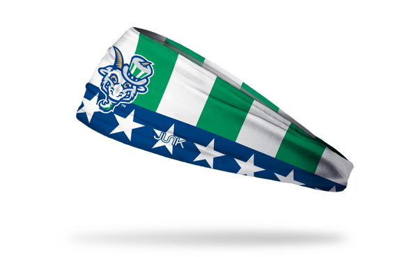 Hartford Yard Goats Junk Brands Bars and Stars Headband