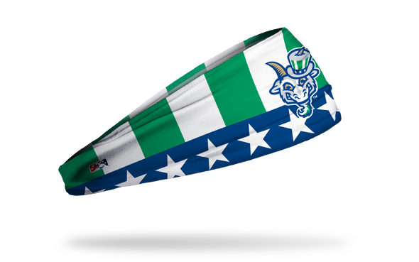 Hartford Yard Goats Junk Brands Bars and Stars Headband