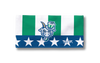 Hartford Yard Goats Junk Brands Bars and Stars Headband