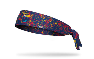 JUNK State Logo Splatter Tie