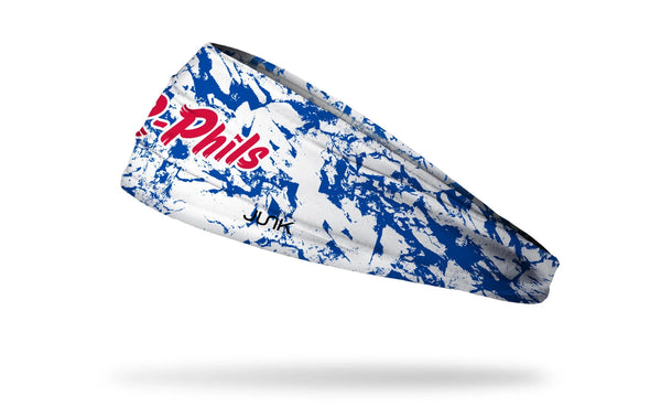 R-Phils Bubblegum blue Splatter Headband