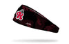 Red and Black R train Headband