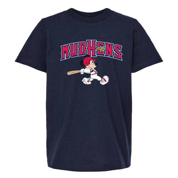 Toledo Mud Hens Mickey Swinging Youth T