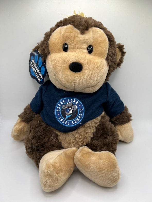 Sugar Land Space Cowboys Mascot Factory Plush Cuddle Buddy Monkey