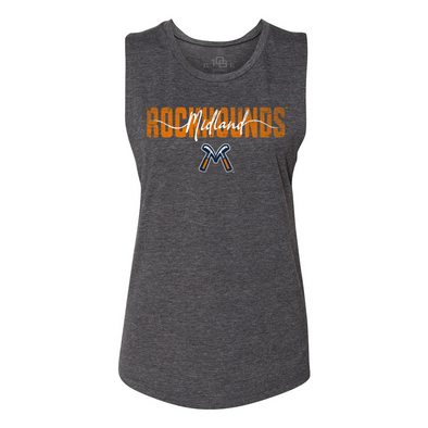 Midland RockHounds Women's Script Festival Tank Top