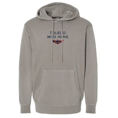 Toledo Mud Hens Minor Real Bird Embroidered Hoodie