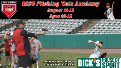 2026 Pitching 'Cats Academy - August 11-12, 2026 (Ages 10-13)