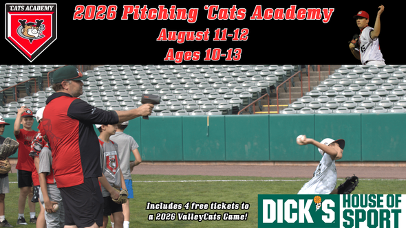 2026 Pitching 'Cats Academy - August 11-12, 2026 (Ages 10-13)