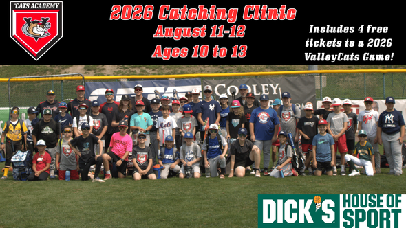 2026 Catching Clinic - August 11-12, 2026 (Ages 8-13)