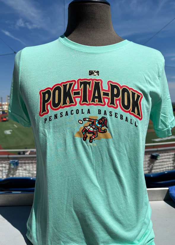 Pensacola Pok-Ta-Tok Mint T-Shirt